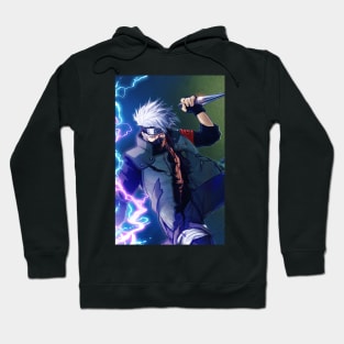 Anime hoodie kakashi top